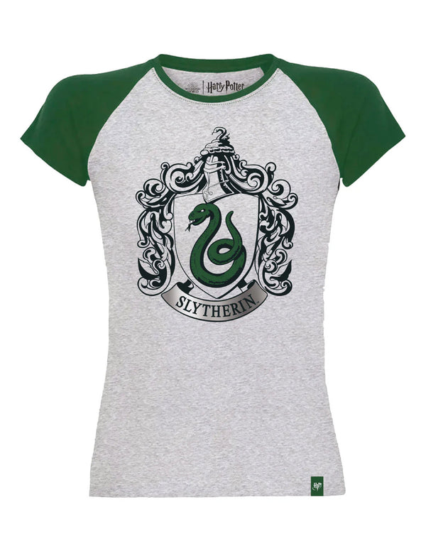 Harry Potter T-Shirt Slytherin Raglan