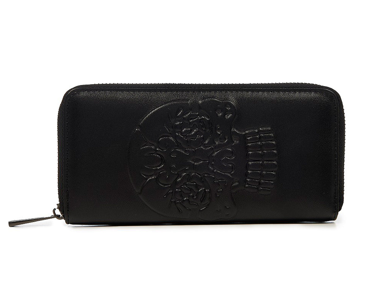 Banned Alternative Geldbörse Skull Emboss