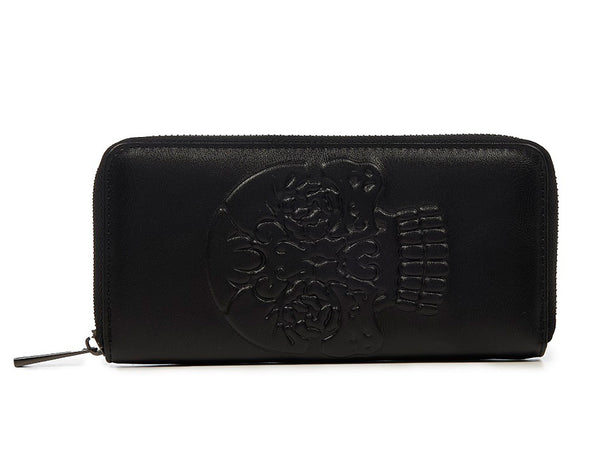 Banned Alternative Geldbörse Skull Emboss