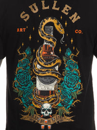 Sullen Clothing T-Shirt Whiskey Bottle