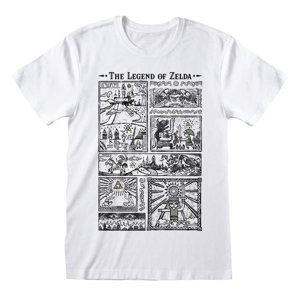The Legend Of Zelda T-Shirt Drawings