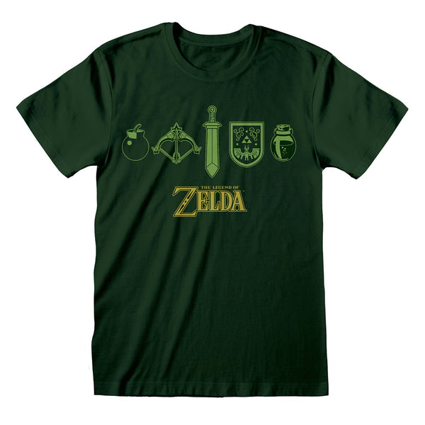 The Legend Of Zelda T-Shirt Icons