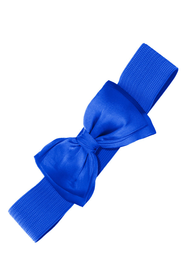 Banned Retro Gürtel Bella Schleife Blau