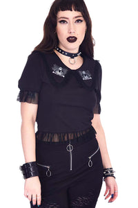 Jawbreaker Crop Top All Seeing Eye