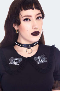 Jawbreaker Crop Top All Seeing Eye