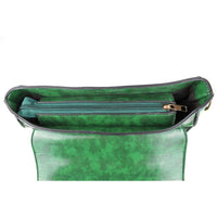 Banned Retro Schultertasche Scandal Bow Grün