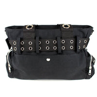 Banned Damen Handtasche Sweet Revenge - Schultertasche Nieten Ösen Goth Punk