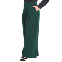 Banned Retro Palazzo Hose Diamond Grün