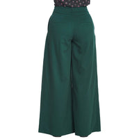 Banned Retro Palazzo Hose Diamond Grün