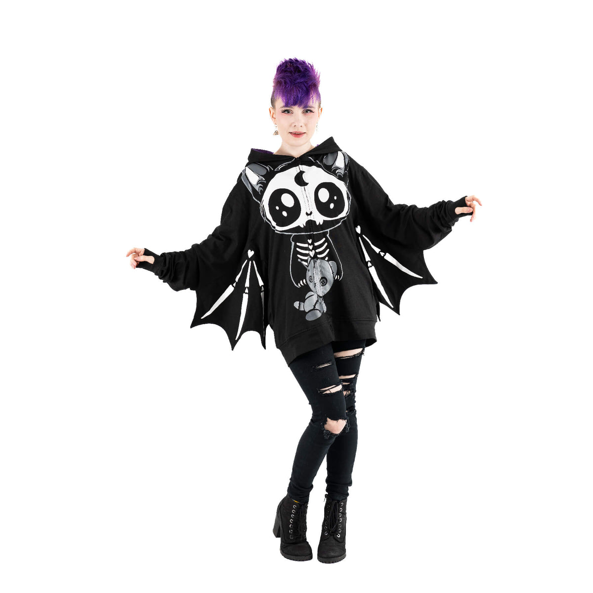 Cupcake Cult Kapuzenjacke Bat Doll Hood