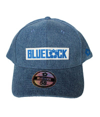 Blue Lock Baseball Cap Classic Logo Denim