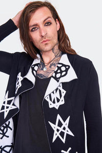 Jawbreaker Strickjacke Magic Symbols Reverse Cardigan