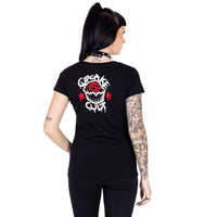Cupcake Cult T-Shirt Ribcage Bat