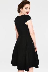 Voodoo Vixen Swing Kleid Connie 1950's Piping