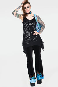 Jawbreaker Tank Top Cosmic Cat Longline
