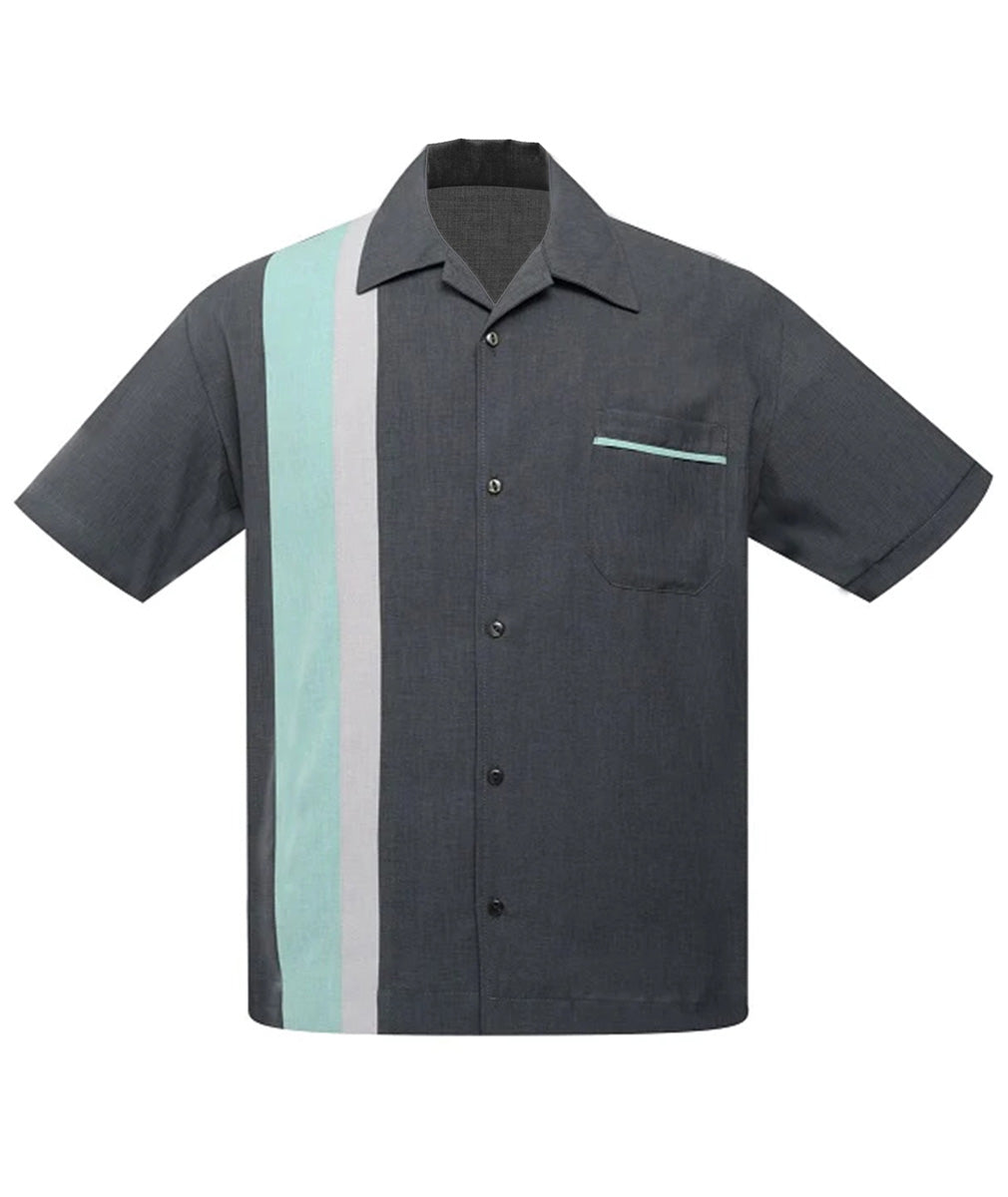 Steady Clothing Hemd Dapper Dan Grau
