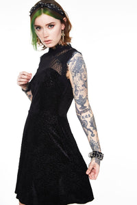 Jawbreaker Kleid Embroidered Rose