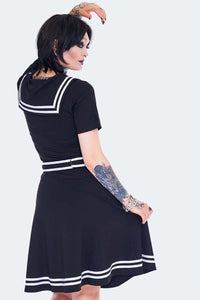 Jawbreaker Skater Kleid Sailor Skull