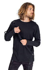 Poizen Industries Langarmshirt Edgar Top