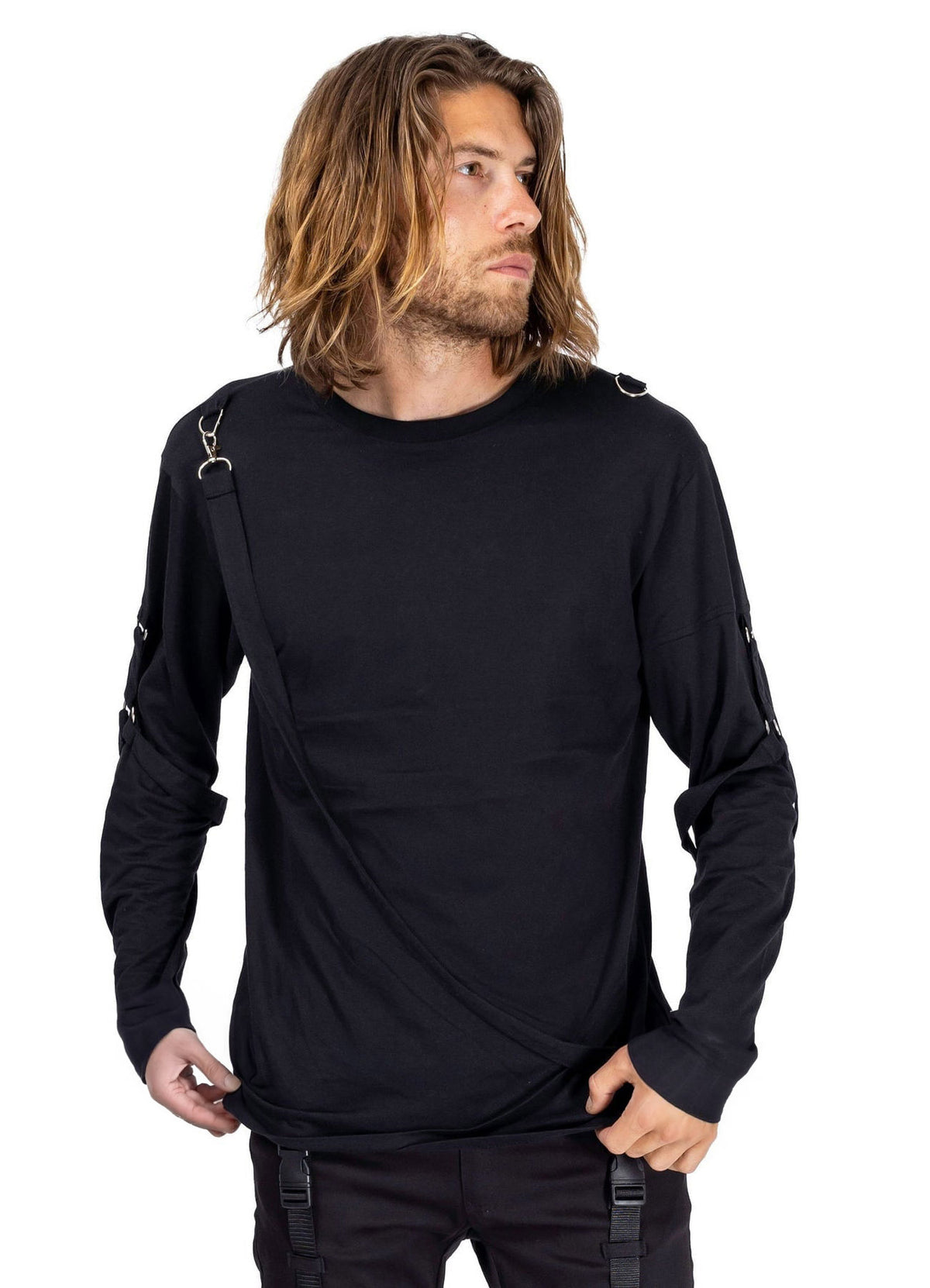 Poizen Industries Langarmshirt Edgar Top