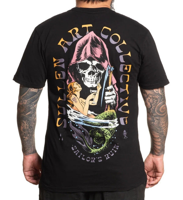 Sullen Clothing T-Shirt Swimming With Death