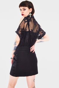 Jawbreaker Minirock Glam Rock Velvet