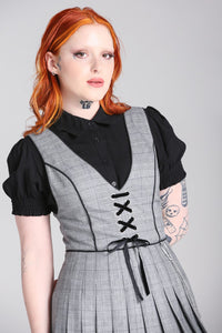 Hell Bunny Pinafore Kleid Mina