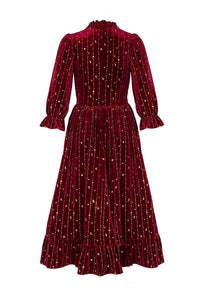 Hell Bunny Kleid Galactica Dress Rot