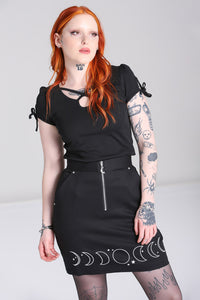 Hell Bunny Rock Phaze Skirt