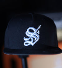 Sullen Clothing Snapback Cap Heavy Hitter Schwarz