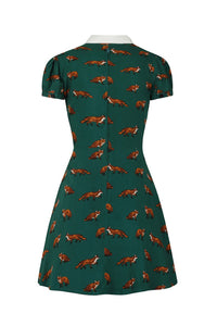 Hell Bunny Kleid Vixey Grün