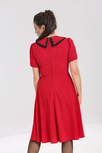 Hell Bunny Kleid Emily Dress Rot