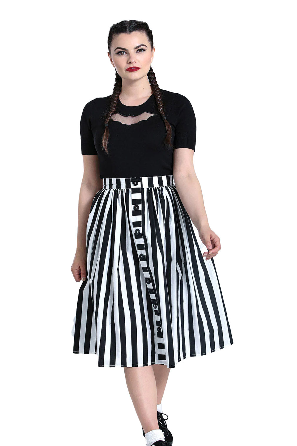 Hell Bunny Tellerrock 50's Juno Skirt