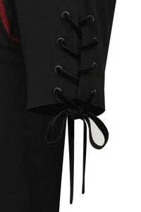 Hell Bunny Top Tallulah Schwarz