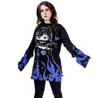 Heartless Langarm Shirt Killer Flame