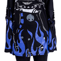 Heartless Langarm Shirt Killer Flame