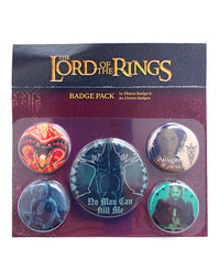 Der Herr der Ringe Anstecker Be Bold Button Pack
