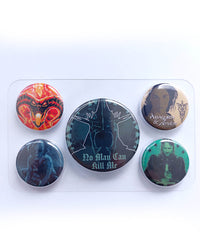 Der Herr der Ringe Anstecker Be Bold Button Pack