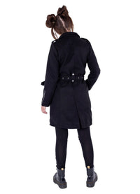 Vixxsin Mantel Louella Coat Schwarz