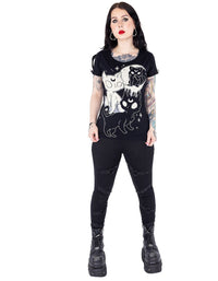Cupcake Cult T-Shirt Midnight Kitty
