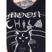 Heartless T-Shirt Moon Kitty
