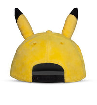 Pokémon Snapback Cap Mad Pikachu Plush Face