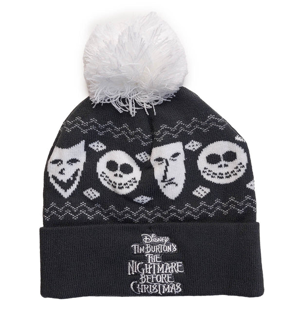 The Nightmare Before Christmas Mütze Snow Misfits Pom Beanie
