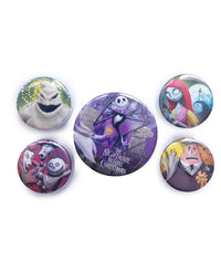 The Nightmare Before Christmas Anstecker Characters Button Pack