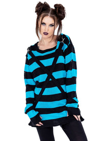 Heartless Pullover Oriana Blau