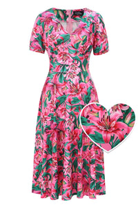 Dolly and Dotty Swing Kleid Julia Pink Lily