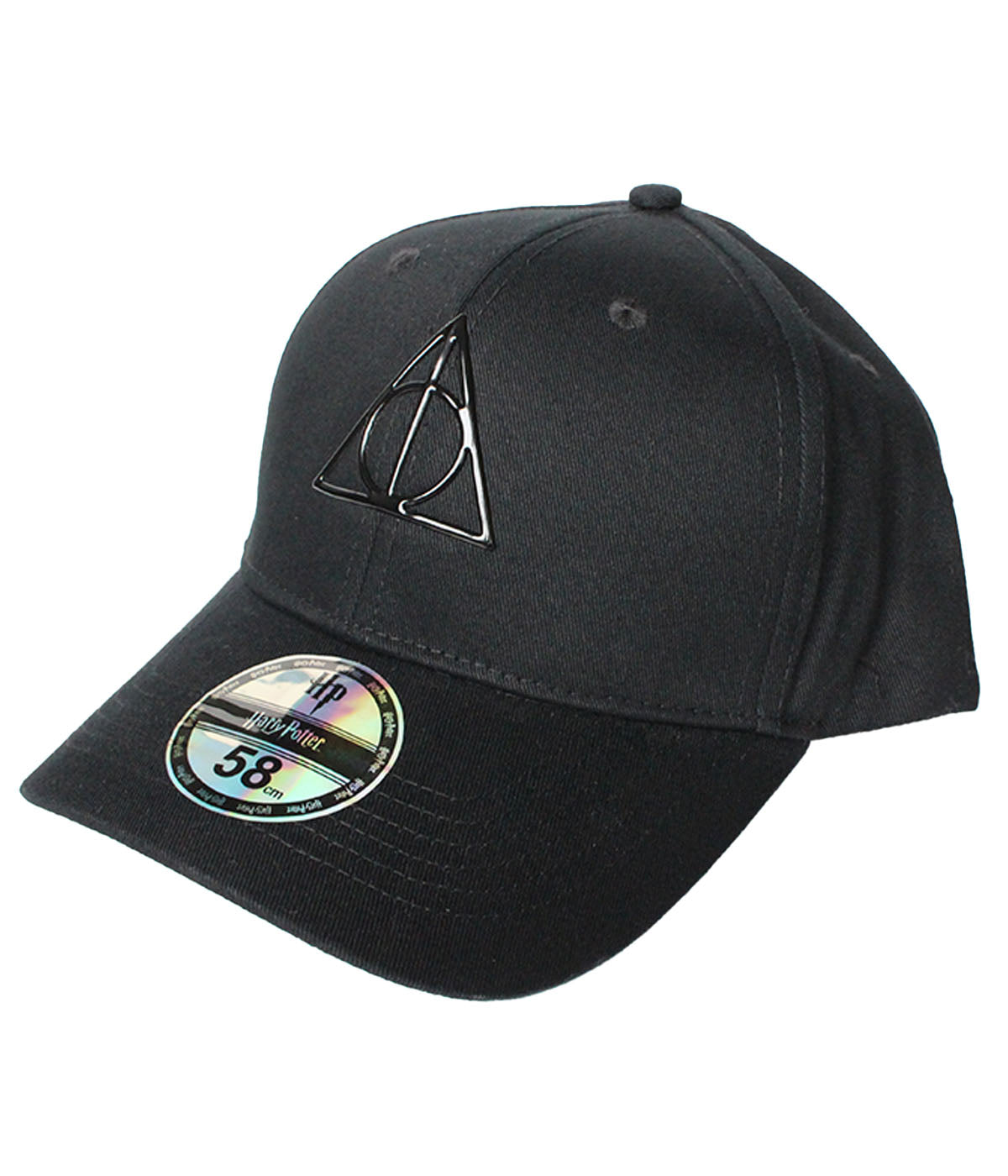Harry Potter Baseball Cap Deathly Hallows Black Symbol