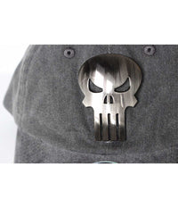 The Punisher Baseball Cap Grungy Skull