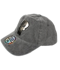 The Punisher Baseball Cap Grungy Skull