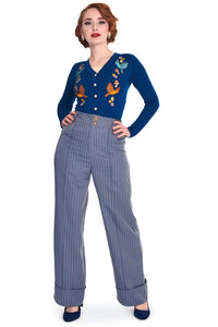 Voodoo Vixen Hose Retro Style Turn Up